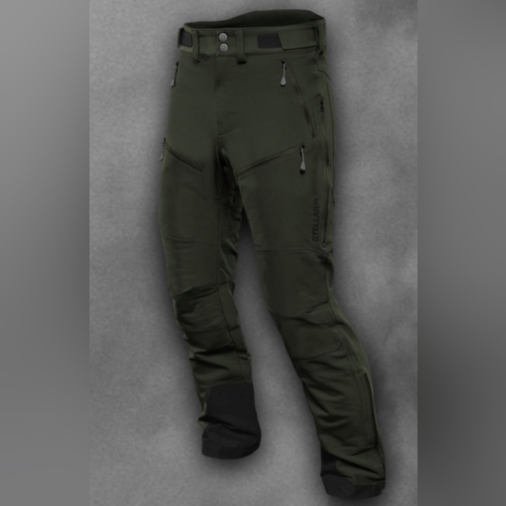 COPY - Men’s Softshell Pants - breathable & DWR. For technical activities. Size…